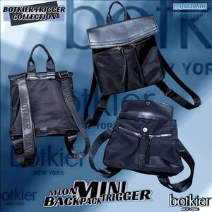 Botkier New York Trigger Mini Nylon Backpack - Black